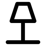 Room Lamp SVG Icon